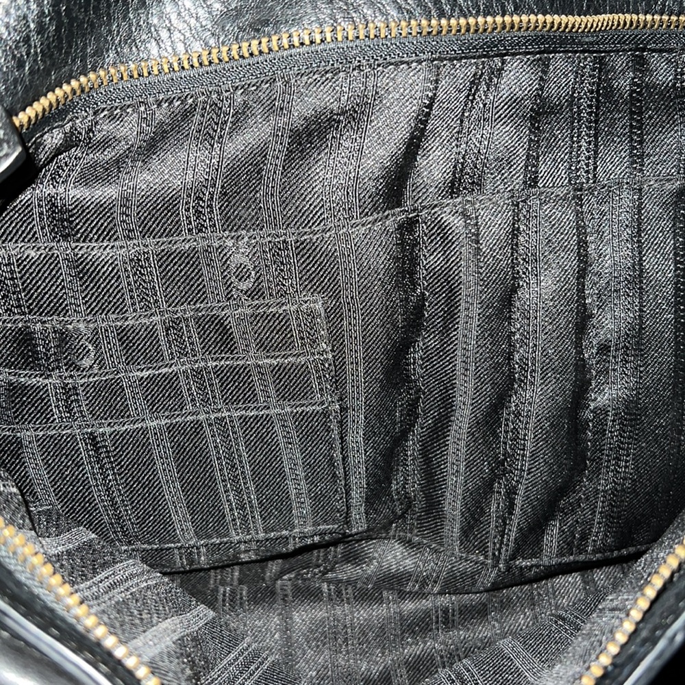 Vintage Coach briefcase messenger bag black with original paperwork receipt - Picture 16 of 16
